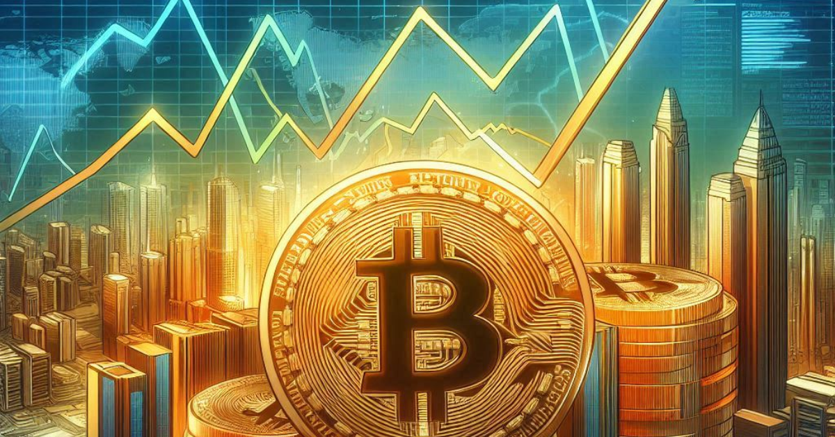 Bitcoin lập đỉnh mới giữa lúc thị trường chứng khoán lao dốc