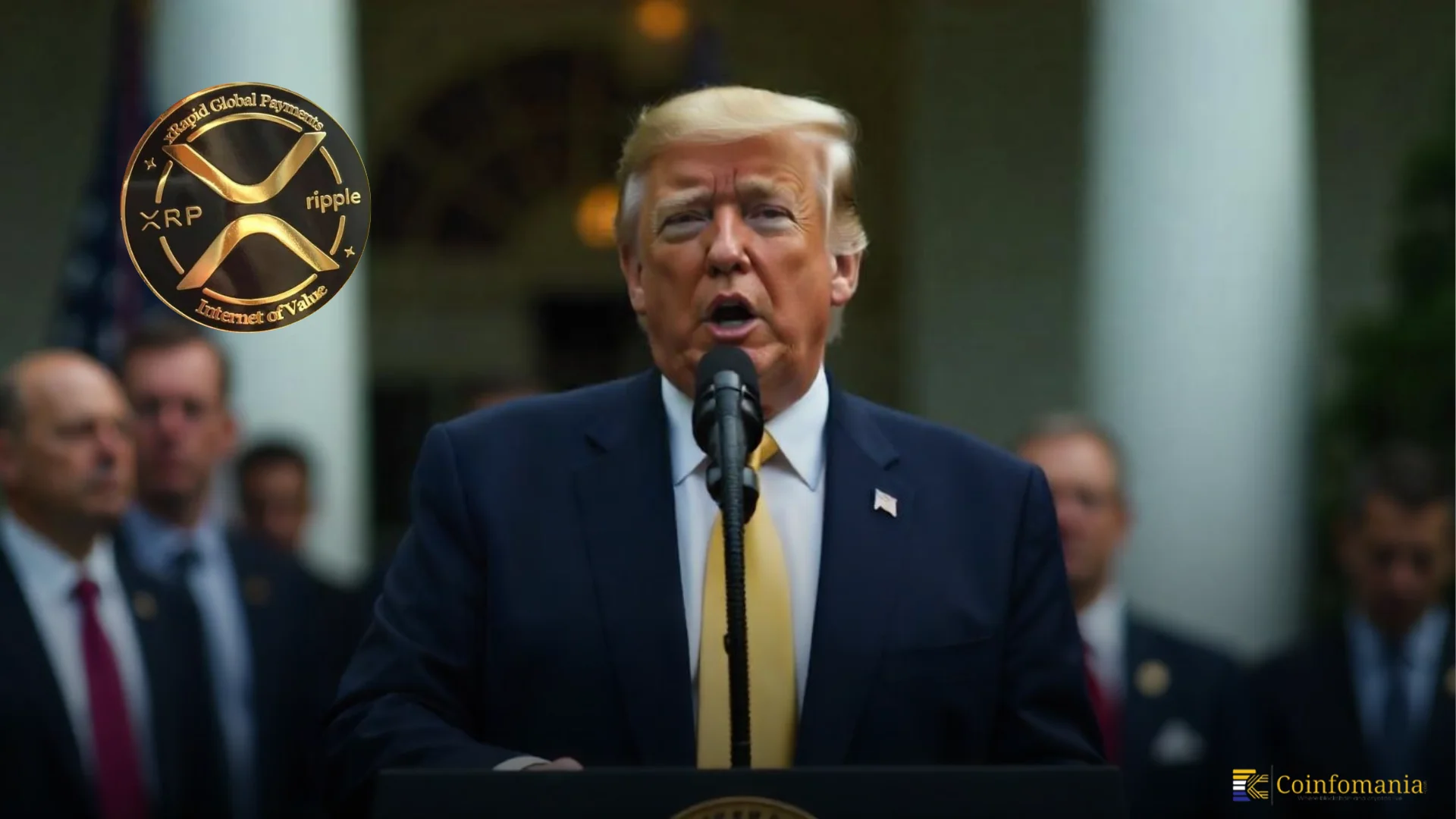 Donald Trump tức giận vì bị thao túng XRP trong kế hoạch dự trữ tài sản số