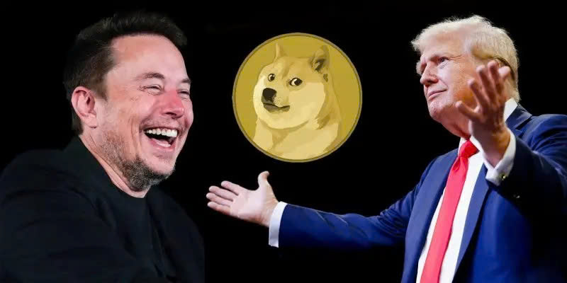 Trump và Musk “khẩu chiến” với nhau, giá Dogecoin tụt không phanh?