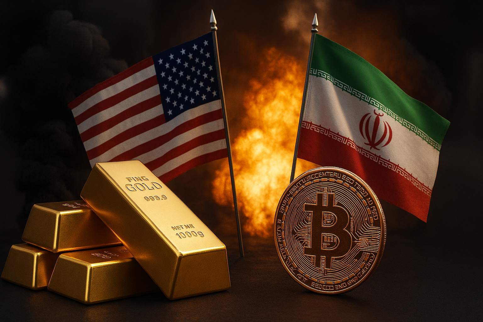 Bitcoin Chao Đảo Trước Căng Thẳng Mỹ - Iran, Mốc 100.000 USD Đang Bị Thử Thách