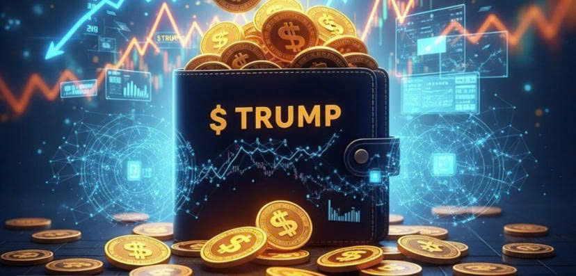 Ví Trump Bán Tháo Memecoin $TRUMP Ngay Trước Xung Đột Mỹ – Iran