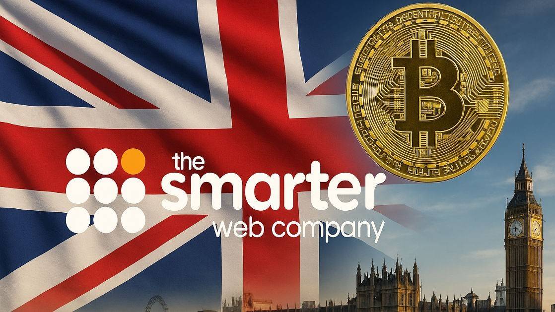 The Smarter Web Company chi 91 triệu USD mua Bitcoin, lọt top 25 công ty đại chúng nắm giữ BTC nhiều nhất thế giới