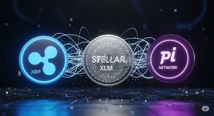 Nhà đầu tư XRP, XLM và Pi Network có điểm chung bí ẩn gì?