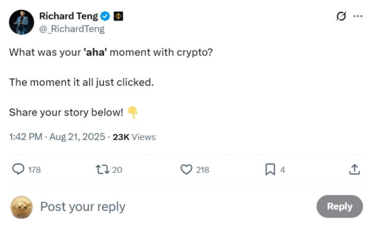 Richard teng viết trên X